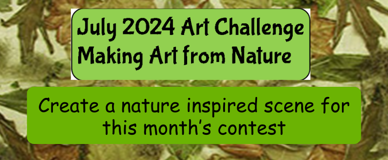 Southworth Library July Kids’ Art Contest & Display- Nature Inspired Art