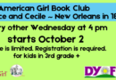 American Girl History Book Club- Marie-Grace and Cecile in 1853