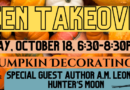 Teen Takeover: Pumpkin Decorating & Author visit – Friday, October 18 at 6:30pm