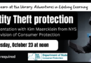 Lunch & Learn- Oct 23 at noon- Identity Theft Prevention Tips and Tricks