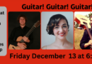 Guitar!Guitar! Matt Ocone concert on Friday December 13 at 6:30