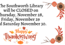 Thanksgiving Closings – November 28-30