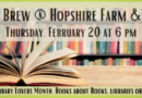 Books & Brew at Hopshire – Thursday, February 20 at 6 pm