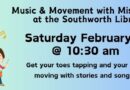 Miss Angie’s Music Saturday, February 22 at 10:30 am