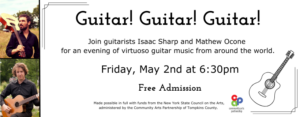 picture of guitarists for guitar concert