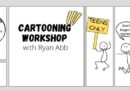 Teen Cartooning Workshop: Wednesdays July 16th – August 13th from 4-5 pm