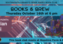 Books & Brew – Thursday, Oct. 16th at 6pm