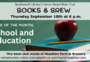 Books & Brew – Thursday, Sept. 18 at 6pm