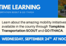 Lunchtime Learning: Tompkins Transportation Scout & GO ITHACA on Wed., Sept. 24 at Noon