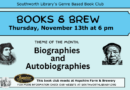 Books & Brew – Thursday, Nov. 13th at 6pm