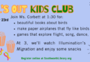 School’s Out Kids Club: Tuesday, September 23rd @ 1:30pm