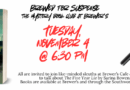 Brewed for Suspense – Tuesday, November 4th @ 6:30pm