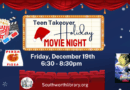 Teen Takeover: Holiday Movie Night – December 19th at 6:30pm