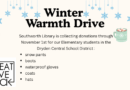 Winter Warmth Drive – through November 1