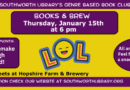 Books & Brew – Thursday, January 15th at 6pm