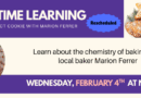 Lunchtime Learning (Rescheduled!): Creating the perfect cookie with Marion Ferrer: Wednesday, February 4th at noon