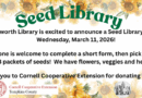 Seed Library at Southworth Library!