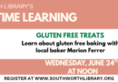 Lunchtime Learning: Gluten Free Baking with Marion Ferrer, Wednesday June 24th at noon