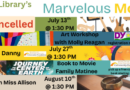 Marvelous Mondays – July and August at 1:30pm