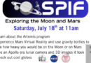 Exploring the Moon and Mars with SPIF – Saturday July 18th at 11am