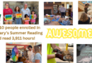Awesome job reading this summer! Asking for feedback