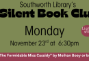 Silent Book Club – Monday, November 23rd at 6:30pm