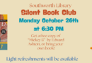 Silent Book Club – Monday, October 26th at 6:30pm