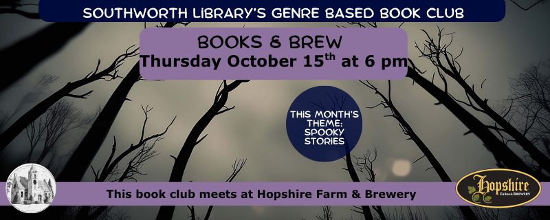Books & Brew – Thursday, October 15th at 6pm